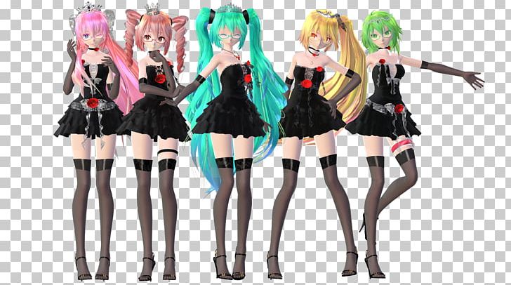 Hatsune Miku MikuMikuDance Model Vocaloid Dress PNG, Clipart, Anime, Art, Clothing, Costume, Deviantart Free PNG Download
