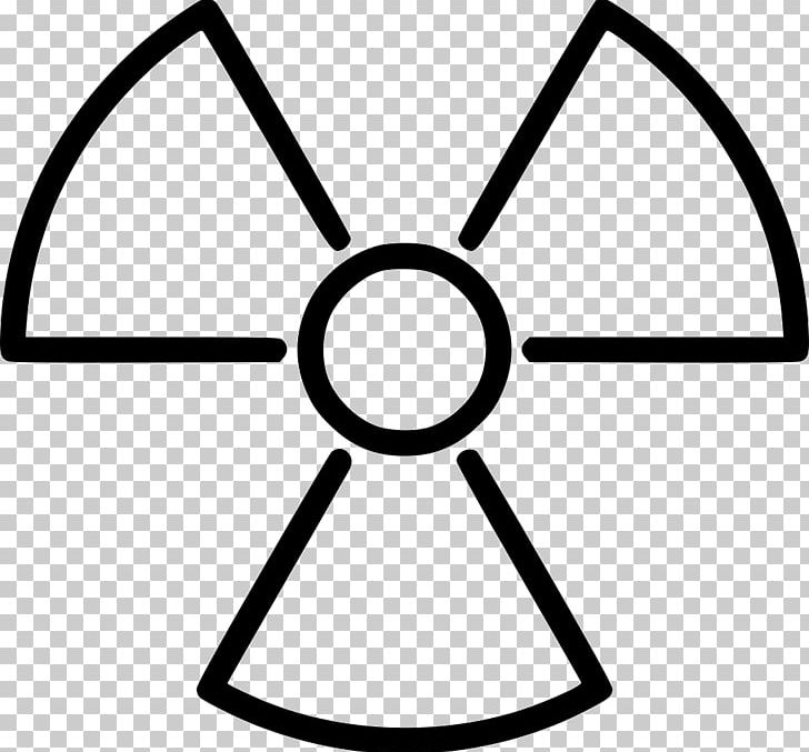 Computer Icons Graphics Symbol Radioactive Decay PNG, Clipart, Angle, Area, Atomic, Black, Black And White Free PNG Download
