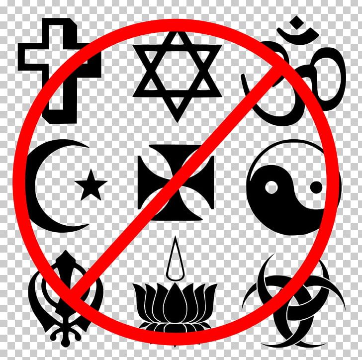 Irreligion Belief Freedom Of Religion Religious Symbol PNG, Clipart, Antireligion, Area, Atheism, Belief, Black And White Free PNG Download