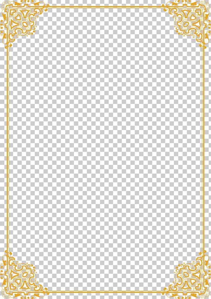 Yellow Area Pattern PNG, Clipart, Ancient Wind, Border, China Wind, Classic European Wind Border, Europe Free PNG Download