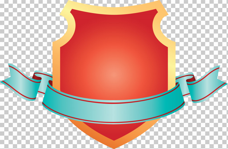 Emblem Ribbon PNG, Clipart, Emblem Ribbon, Logo, Neck, Orange, Shield Free PNG Download