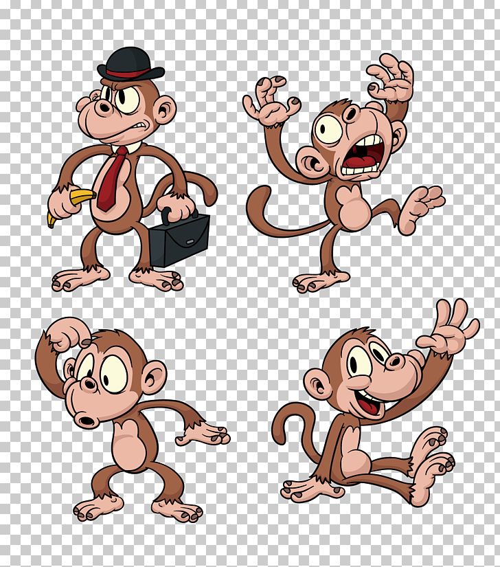 Chimpanzee Ape The Evil Monkey Cartoon PNG, Clipart, Animals, Area, Art, Black Monkey, Cartoon Monkey Free PNG Download