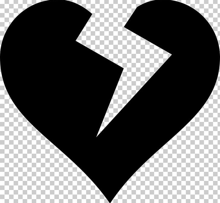 Broken Heart Computer Icons PNG, Clipart, Angle, Black And White, Broken Heart, Broken Or Splitted Heart Vector, Computer Icons Free PNG Download