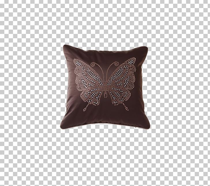 Throw Pillow Cushion PNG, Clipart, Blue Butterfly, Brown, Butterflies, Butterfly, Butterfly Group Free PNG Download