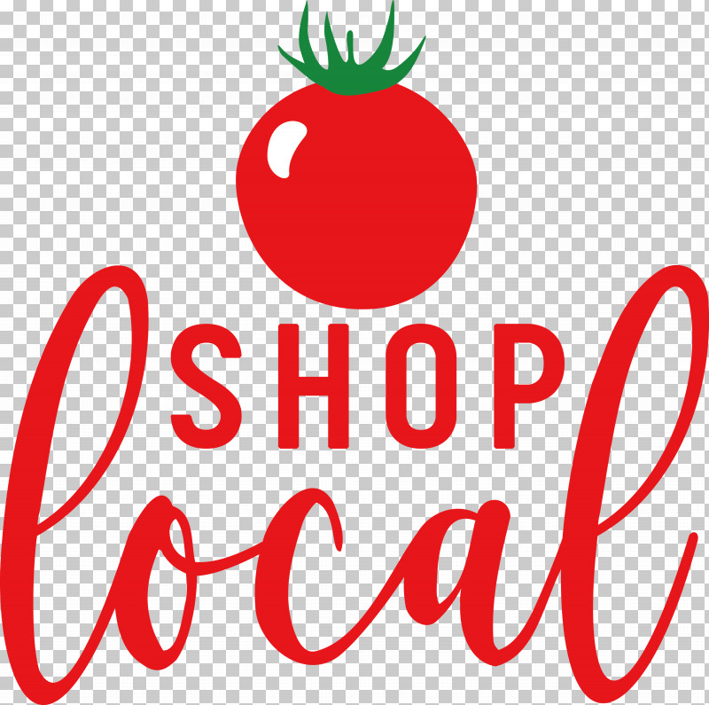 SHOP LOCAL PNG, Clipart, Flower, Fruit, Geometry, Line, Logo Free PNG Download