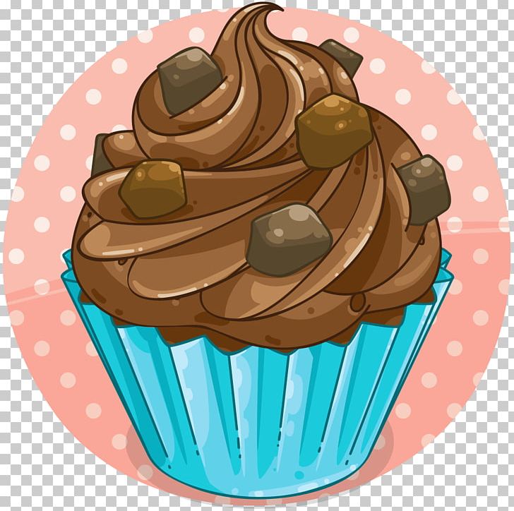 Cupcake Muffin Buttercream Frozen Dessert Flavor PNG, Clipart, Bake, Birthday, Buttercream, Cake, Chocolate Free PNG Download