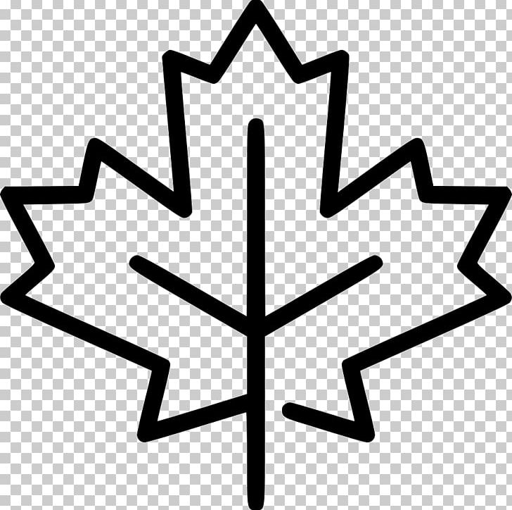 Maple Leaf Canada Computer Icons PNG, Clipart, Angle, Black And White, Canada, Computer Icons, Flag Of Canada Free PNG Download