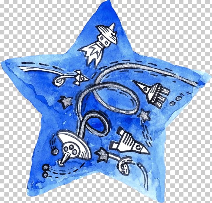 Pentagram Airship Icon PNG, Clipart, Airship, Blue, Christmas Star, Cobalt Blue, Decorate Free PNG Download