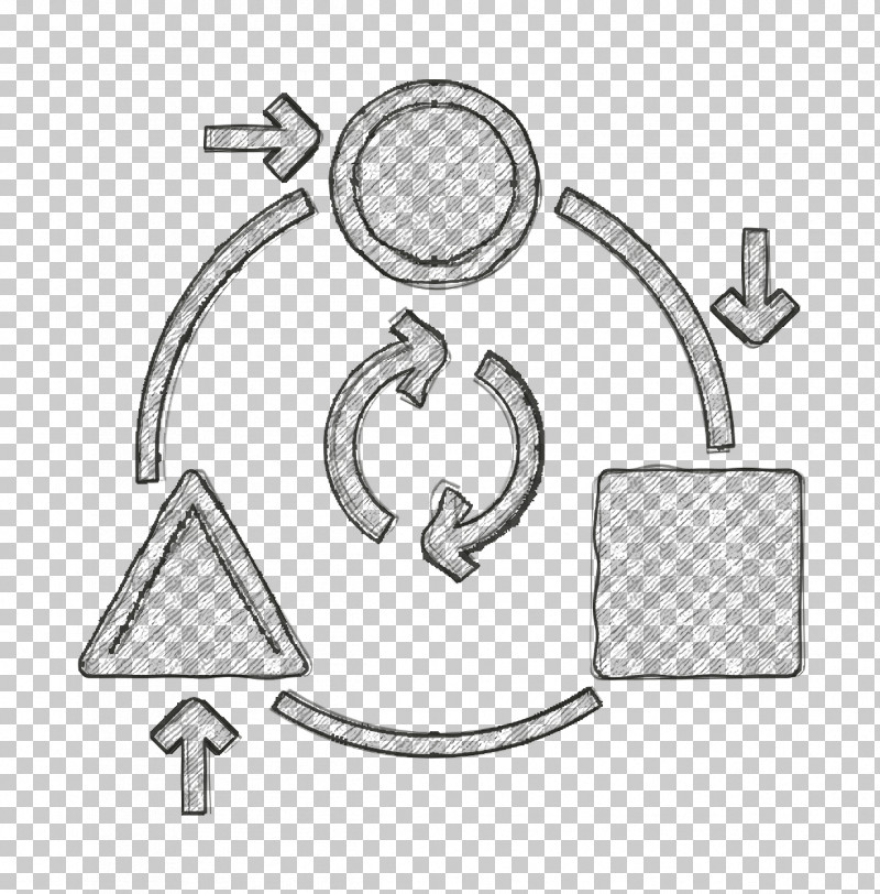 Adaptation Icon Startup Business Icon PNG, Clipart, Adaptation Icon, Black And White M, Landfill, Line Art, Material Free PNG Download