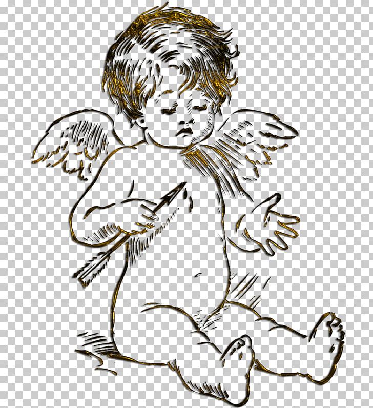 Angel Cupid Love PNG, Clipart, Angel, Art, Artwork, Black And White, Creative Arts Free PNG Download