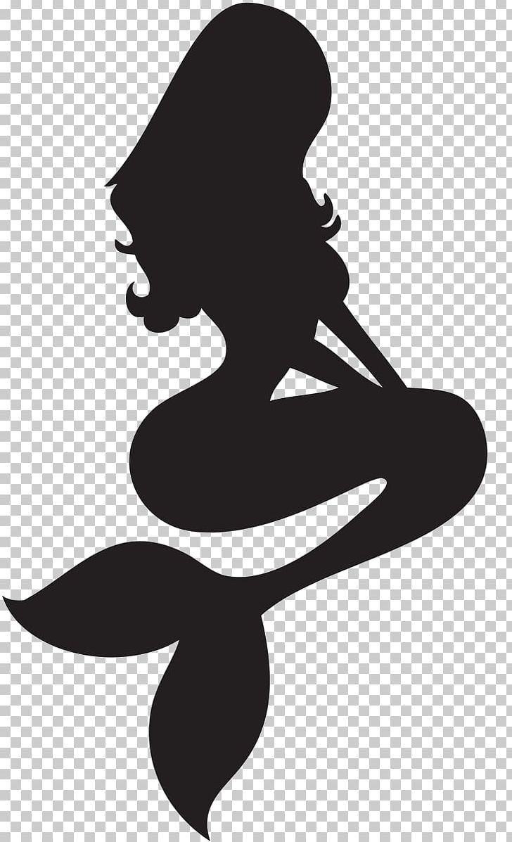 Ariel Mermaid Silhouette The Prince PNG, Clipart, Ariel, Art, Beauty And The Beast, Black, Black And White Free PNG Download