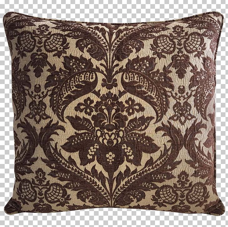 Throw Pillows Cushion Bolster Furniture PNG, Clipart, Bolster, Brown, Chenille Fabric, Cushion, Damask Free PNG Download