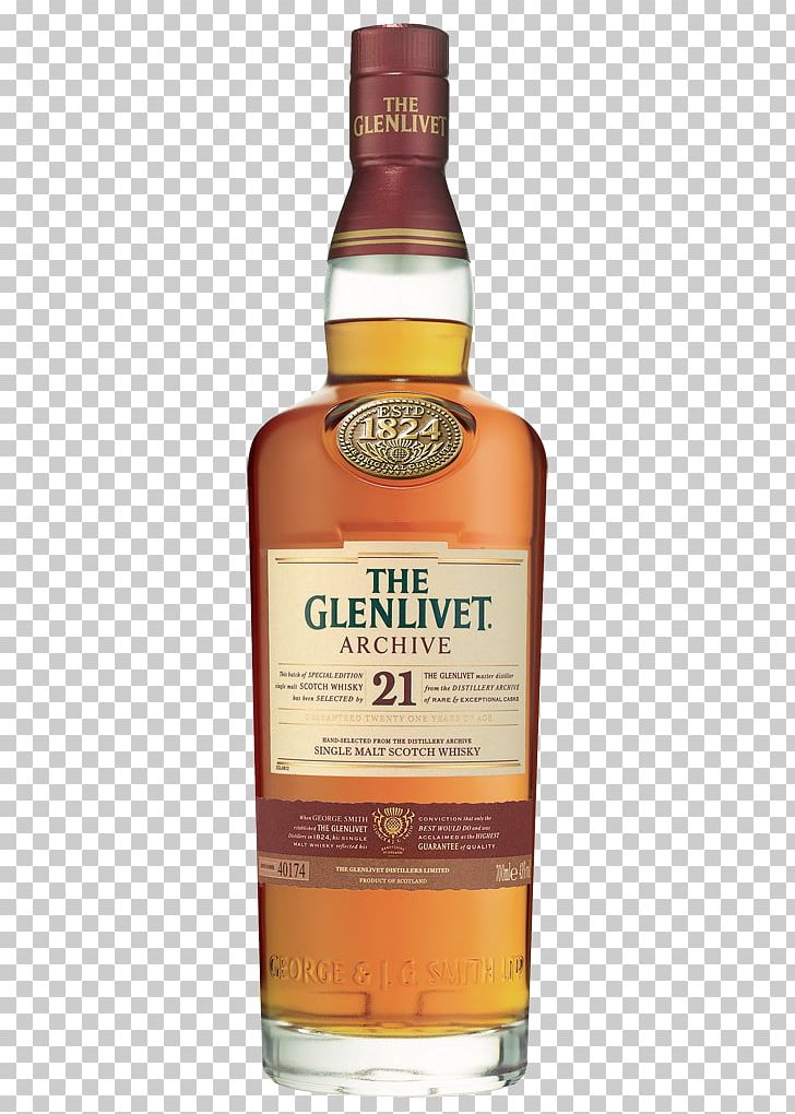 The Glenlivet Distillery Scotch Whisky Single Malt Whisky Whiskey PNG, Clipart,  Free PNG Download
