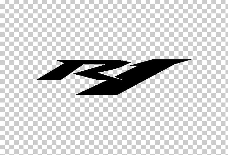 Yamaha YZF-R1 Yamaha Motor Company Decal Sticker Motorcycle PNG, Clipart, Adhesive, Angle, Black, Black And White, Brand Free PNG Download