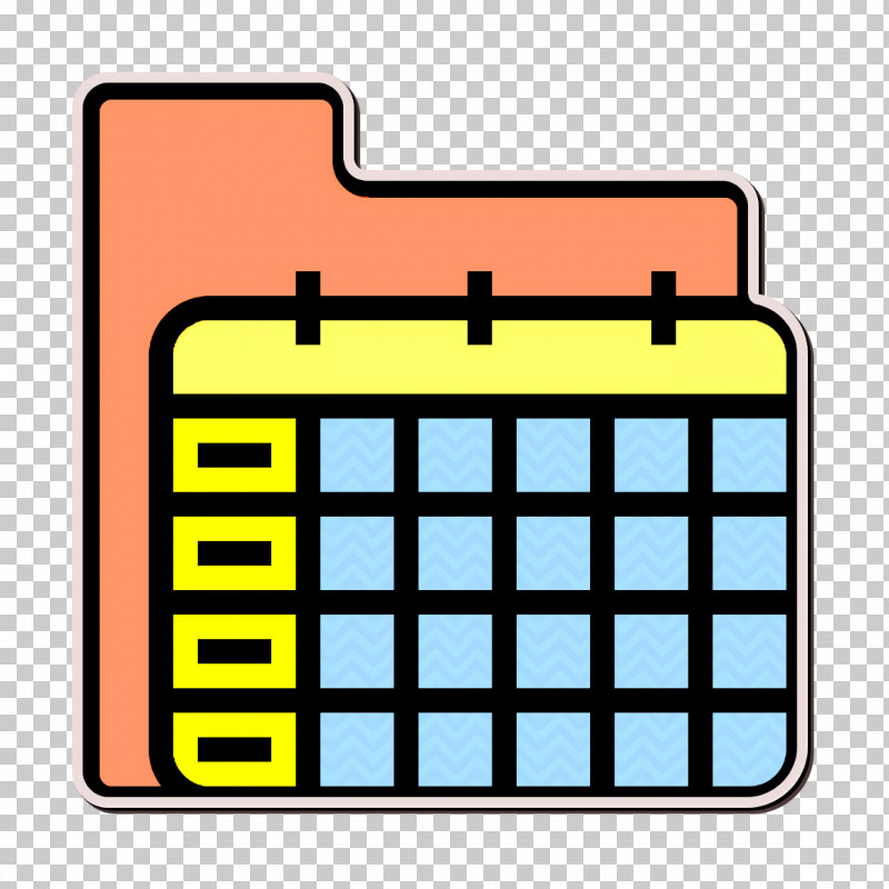 Time And Date Icon Folder And Document Icon Calendar Icon PNG, Clipart, Calendar Icon, Folder And Document Icon, Square, Time And Date Icon, Yellow Free PNG Download