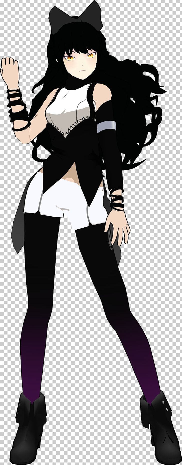 Blake Belladonna Nora Valkyrie MikuMikuDance PNG, Clipart, Anime, Art, Black Hair, Blake Belladonna, Character Free PNG Download