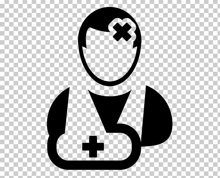 Injury Health Care Computer Icons Accident PNG, Clipart, Accident, Adhesive Bandage, Black, Black And White, Brand Free PNG Download