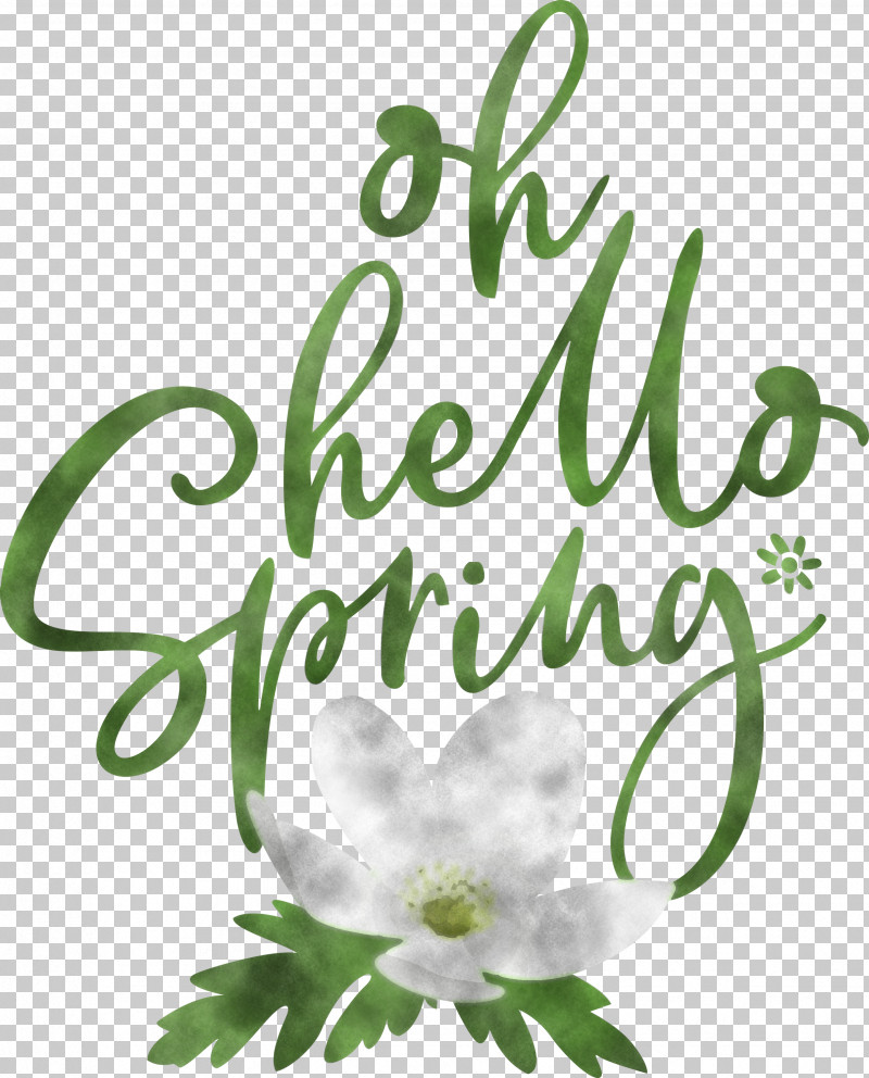 Oh Hello Spring Hello Spring Spring PNG, Clipart, Cut Flowers, Floral Design, Flower, Green, Hello Spring Free PNG Download