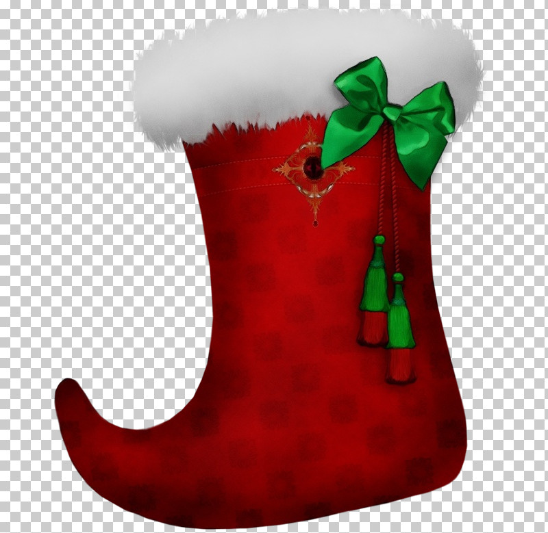 Christmas Stocking PNG, Clipart, Christmas, Christmas Decoration, Christmas Stocking, Footwear, Interior Design Free PNG Download