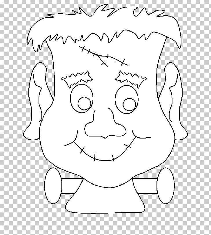 Frankenstein's Monster Coloring Book Halloween Child PNG, Clipart,  Free PNG Download