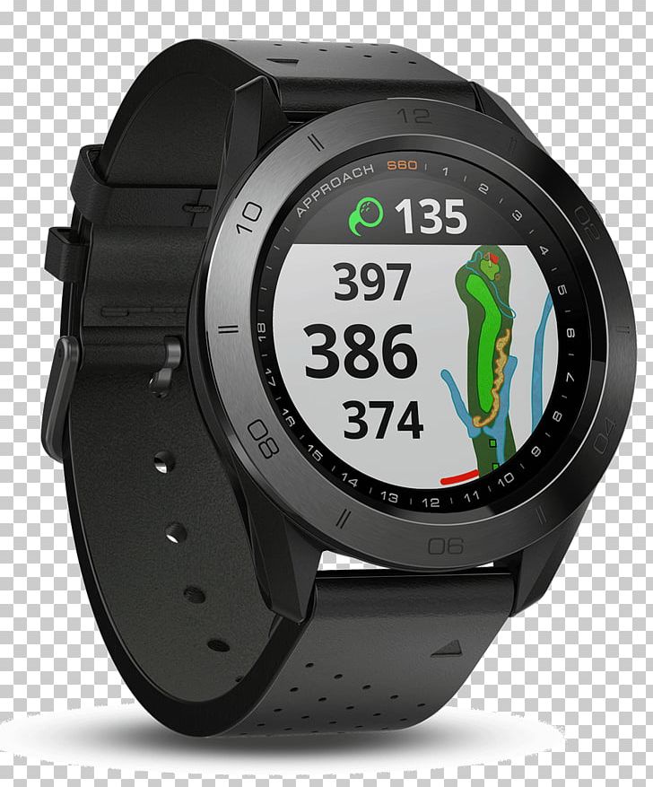 GPS Navigation Systems Garmin Approach S60 GPS Watch Golf Garmin Ltd. PNG, Clipart, Black Leather Strap, Brand, Dive Computer, Garmin Approach S60, Garmin Ltd Free PNG Download