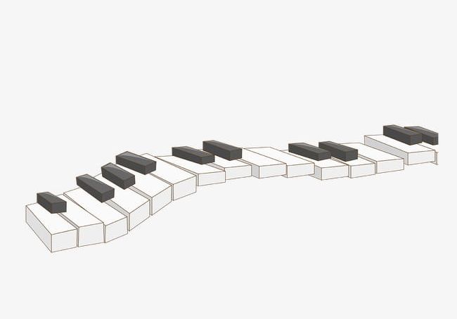 Piano Keys PNG, Clipart, Black, Cartoon, Creative, Creative Piano, Key Free PNG Download