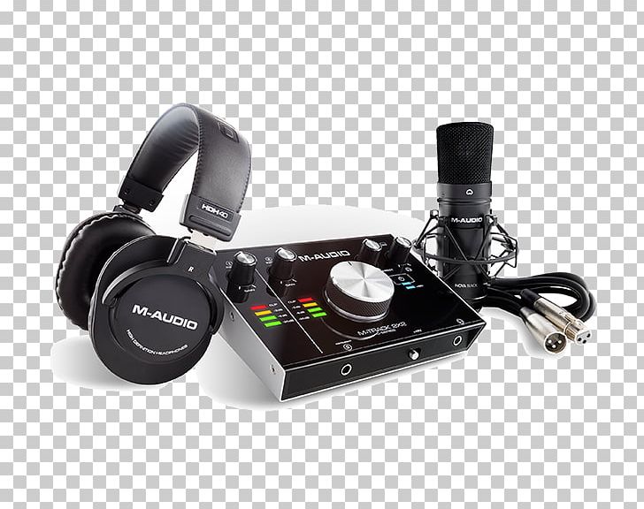 Microphone M-Audio M-Track 2X2 Sound Recording Studio PNG, Clipart, Ableton Live, Audio, Audio Equipment, Electronic Device, Electronics Free PNG Download