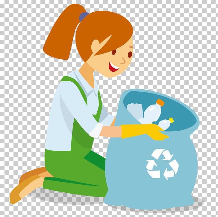 Paper Recycling Plastic Bag Child Waste Hierarchy PNG, Clipart, Area, Art, Baby Girl, Boy, Cartoon Free PNG Download