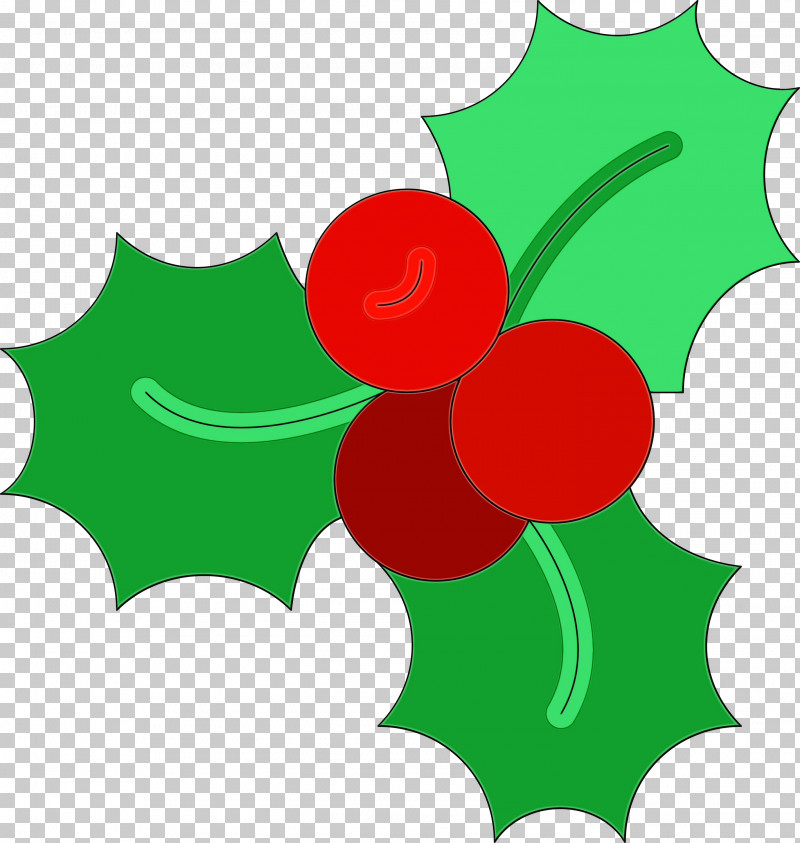 Holly PNG, Clipart, Green, Holly, Leaf, Paint, Plant Free PNG Download
