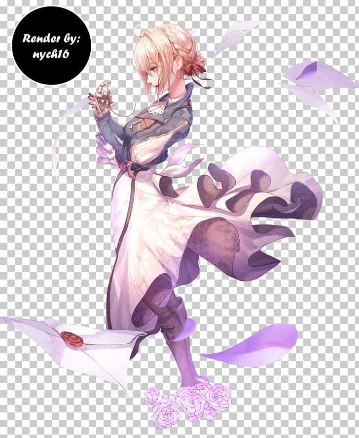 Violet Evergarden Fan art Anime Character, Anime, cg Artwork