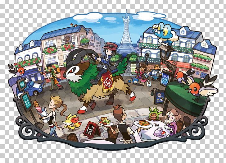 Pokémon X And Y Art The Pokémon Company Nintendo 3DS PNG, Clipart, Art, City Illustration, Concept Art, Kalos, Mewtwo Free PNG Download