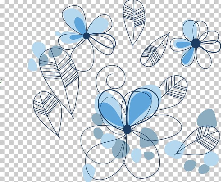 Blue Line Drawing Flowers PNG, Clipart, Abstract Lines, Blue, Clip Art, Design, Encapsulated Postscript Free PNG Download
