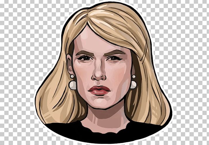 Emma Roberts Sticker Telegram Eyebrow Portrait PNG, Clipart, Art, Beauty, Black Butler, Blond, Brown Hair Free PNG Download