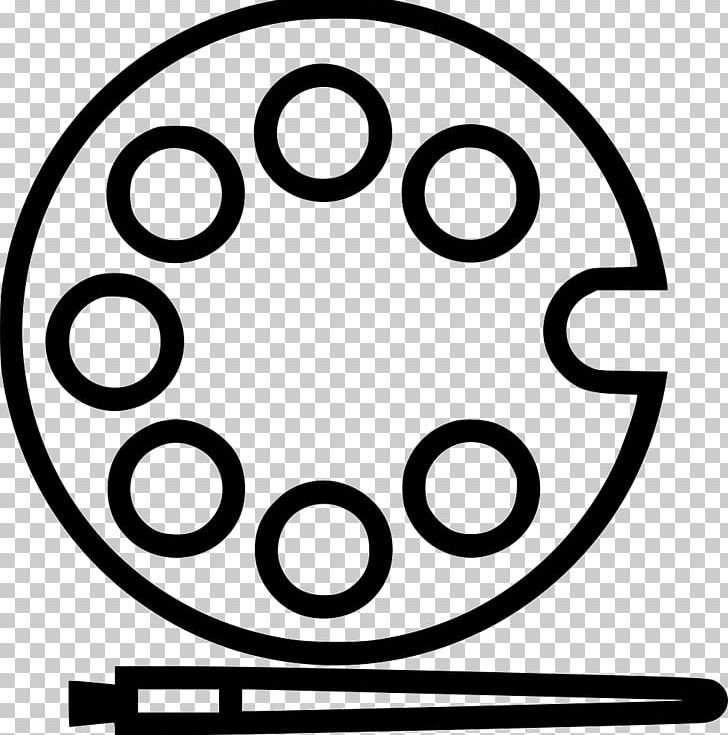 Black And White Drawing Color Computer Icons PNG, Clipart, Area, Auto Part, Black And White, Brush, Circle Free PNG Download