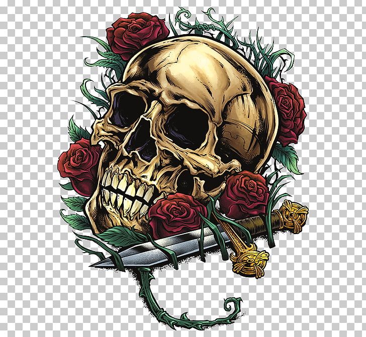 Human Skull Symbolism Rose Bone Calvaria PNG, Clipart, Base Of Skull, Bone, Calvaria, Christmas Ornament, Dagger Free PNG Download
