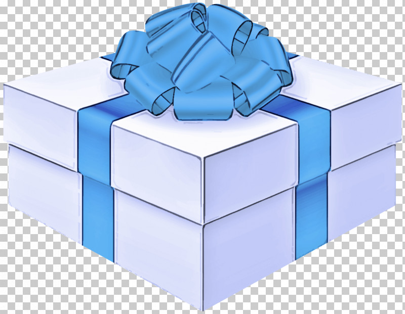 Blue Box Present Electric Blue Gift Wrapping PNG, Clipart, Blue, Box, Electric Blue, Gift Wrapping, Packing Materials Free PNG Download