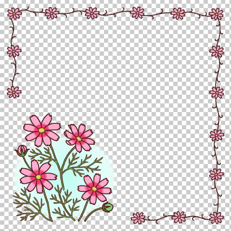 Flower Frame School Frame Kindergarten Frame PNG, Clipart, Cherry Blossom, Cut Flowers, Floral Design, Flower, Flower Frame Free PNG Download