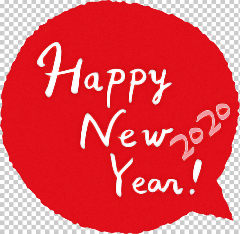 Happy New Year 2020 PNG, Clipart, 2020, Happy New Year, Heart, Logo, Love Free PNG Download
