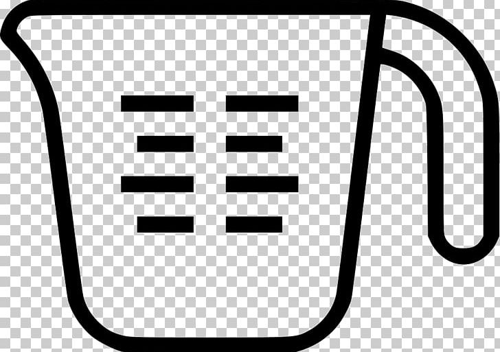 Measuring Cup Kitchen Utensil Computer Icons PNG, Clipart, Area, Black, Black And White, Brand, Computer Icons Free PNG Download
