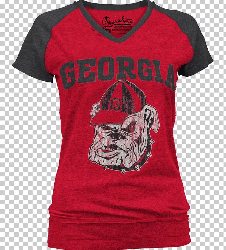 T-shirt Georgia Bulldogs Football University Of Georgia Georgia Bulldogs Women's Basketball PNG, Clipart,  Free PNG Download