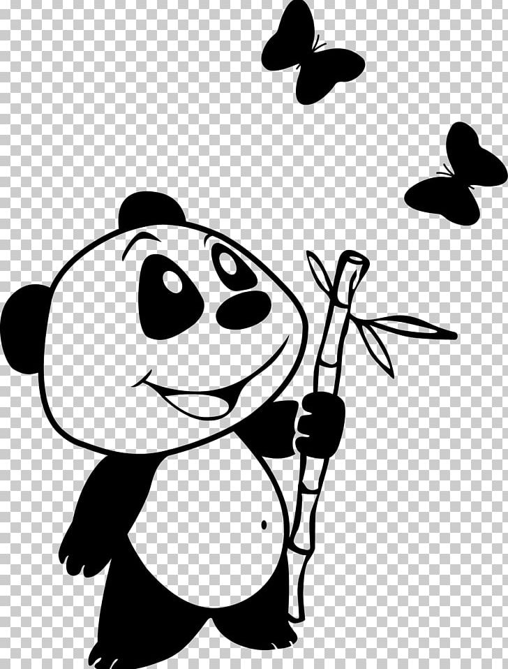 Giant Panda Sticker Bear Decal Adhesive PNG, Clipart, Animals, Bathroom, Black, Carnivoran, Cartoon Free PNG Download