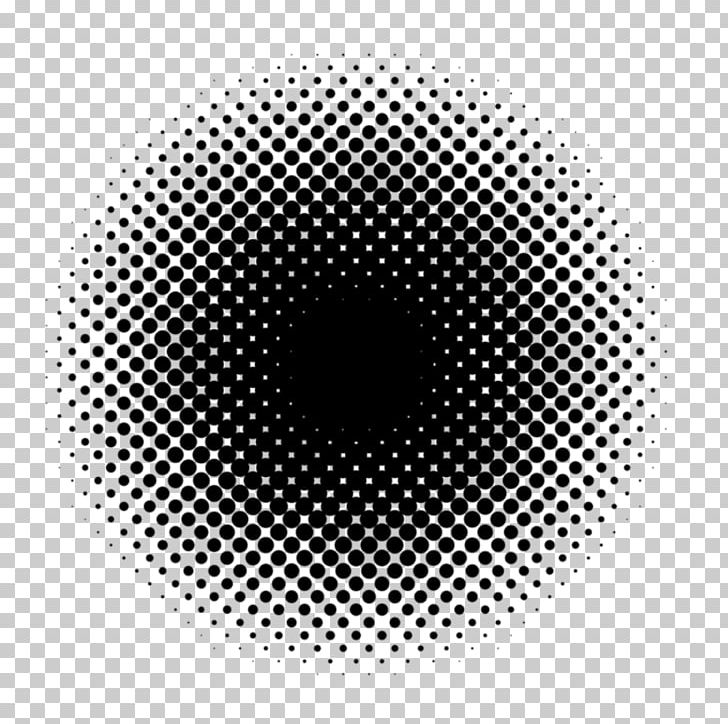 Halftone Circle PNG, Clipart, Area, Art, Black, Black And White, Brush Free PNG Download