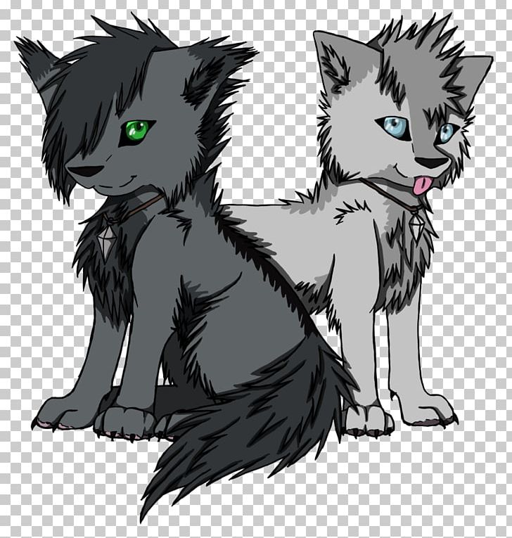 Whiskers Kitten Black Cat Werewolf PNG, Clipart, Black Cat, Canidae, Carnivoran, Cartoon, Cat Free PNG Download