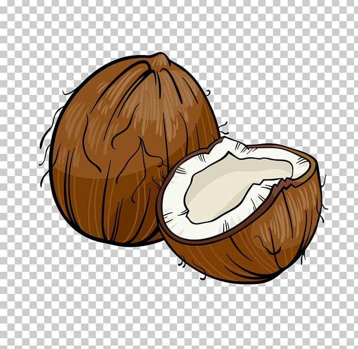 Coconut Cartoon Illustration PNG, Clipart, Cartoon, Coconut, Coconut Leaf, Coconut Leaves, Coconut Milk Free PNG Download