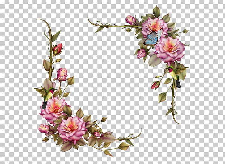 Flower Frames PNG, Clipart, Artificial Flower, Blossom, Branch, Color, Cut Flowers Free PNG Download
