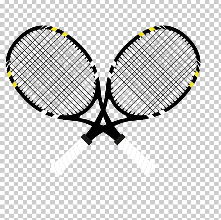 Tennis Racket Rakieta Tenisowa Euclidean PNG, Clipart, Adobe Illustrator, Black, Encapsulated Postscript, Happy Birthday Vector Images, Sports Free PNG Download