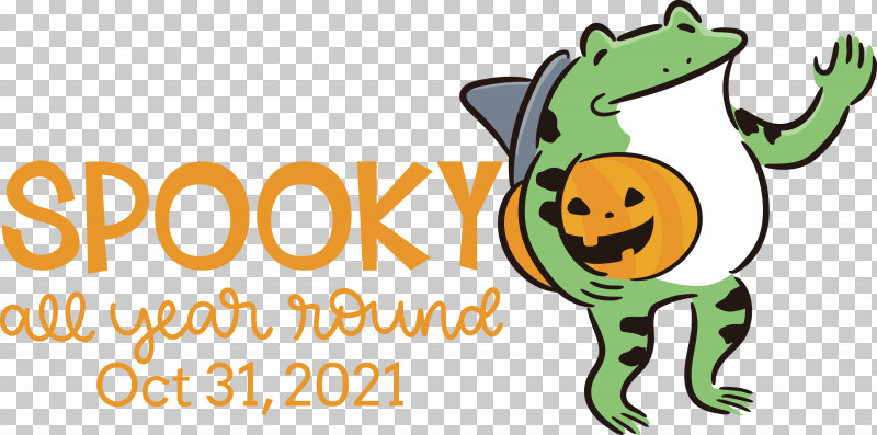 Spooky Halloween PNG, Clipart, Cartoon, Frogs, Fruit, Green, Halloween Free PNG Download