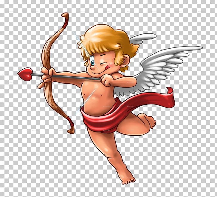 Cupid And Psyche Valentines Day PNG, Clipart, Angel, Anime, Arm, Art, Cartoon Free PNG Download