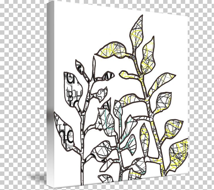 Floral Design Art Gallery Wrap PNG, Clipart, Area, Art, Black And White, Branch, Canvas Free PNG Download