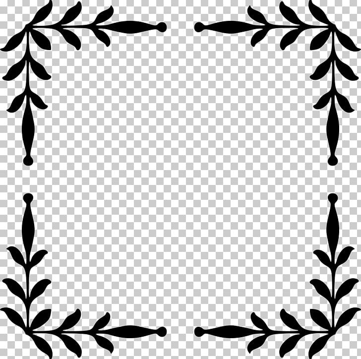 Frames PNG, Clipart, Artwork, Black, Black And White, Branch, Decorative Arts Free PNG Download